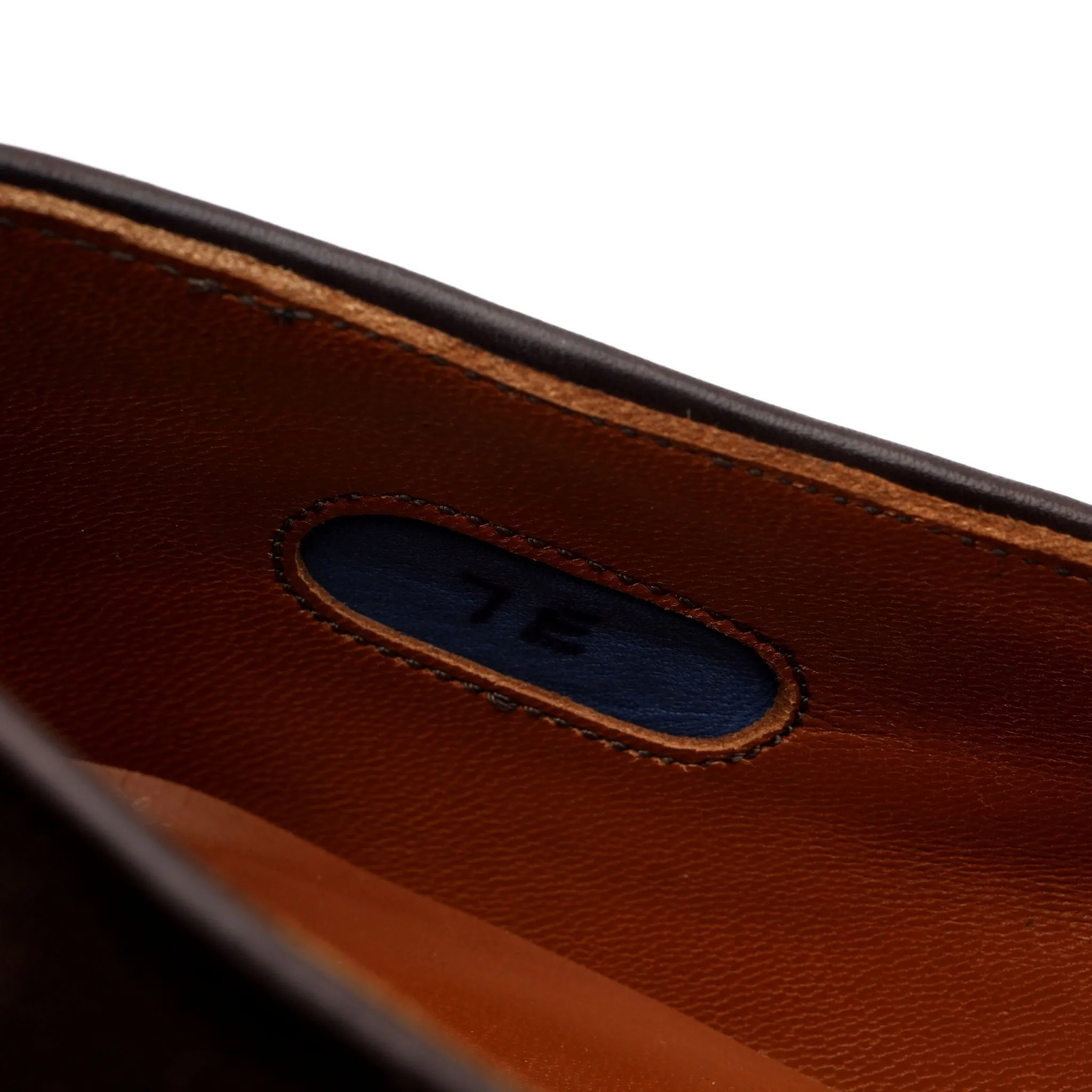 'De Rede' Dark Brown Suede String Loafers UK 7 E